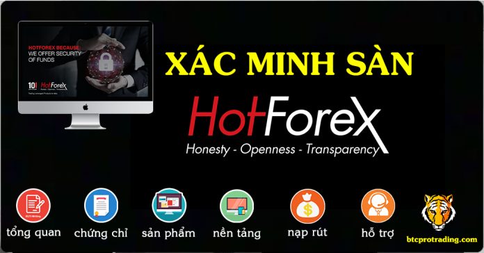 Hướng dẫn xác minh tài khoản sàn Hotforex